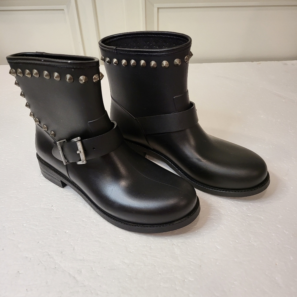 Diesel Black Studded Winter Boots